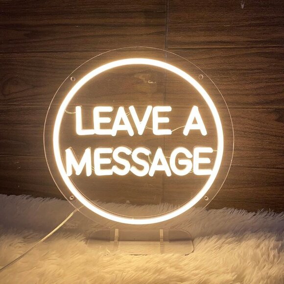 Audio Guest Book LED Neon Sign - Picture 1 of 7
